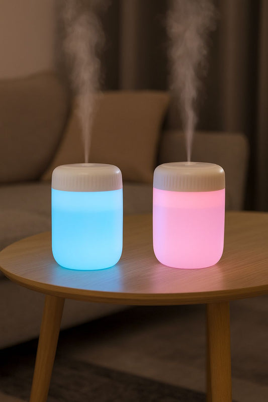 LAMPARA DE MESA + HUMIDIFICADOR NOCTURNO